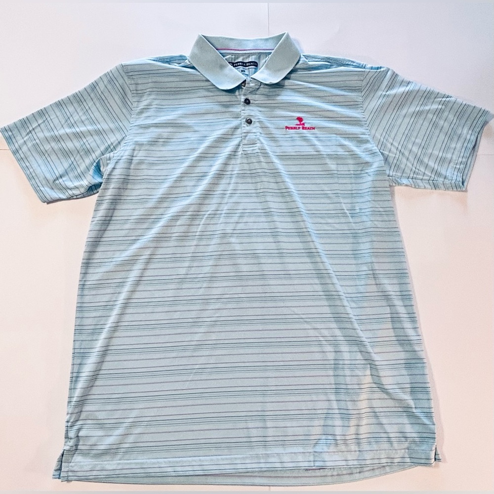 Men's Dry Luxe Performance Pebble Beach Polo Size 2XL